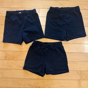 Crewcuts Black Tumble Shorts Trio